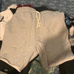H&M Raw Edged Sweatshorts